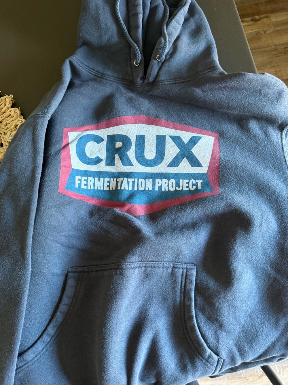 Navy Logo Hoodie - Men